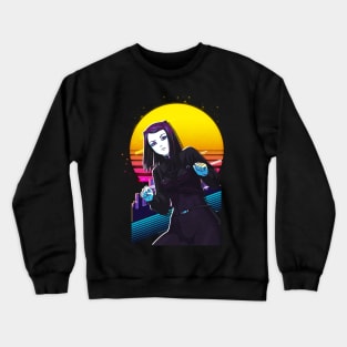 Reality's Mirage Ergo Proxy's Enigmatic Narrative Crewneck Sweatshirt